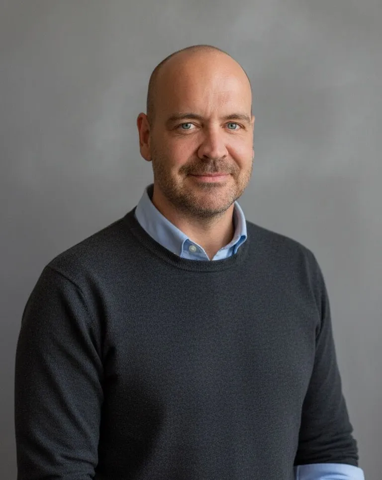 Our team in a meeting